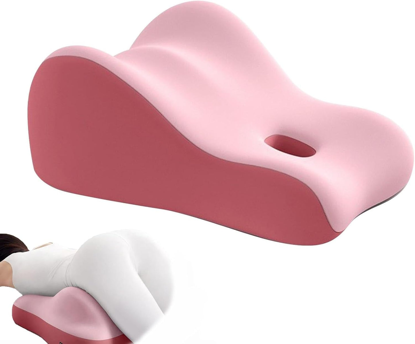 Butt Cushion for Couples - Ergonomic Memory Foam Pillow