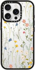 Compact iPhone 16 Pro Case Dreamy Floral Pattern - Slim 4 ft