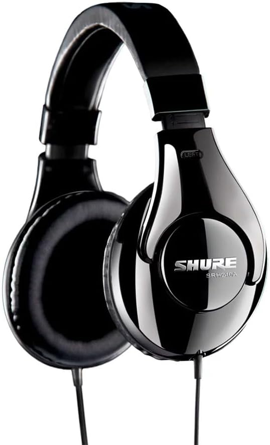 Shure SRH240A Professional Quality Headphones for Everyday Use