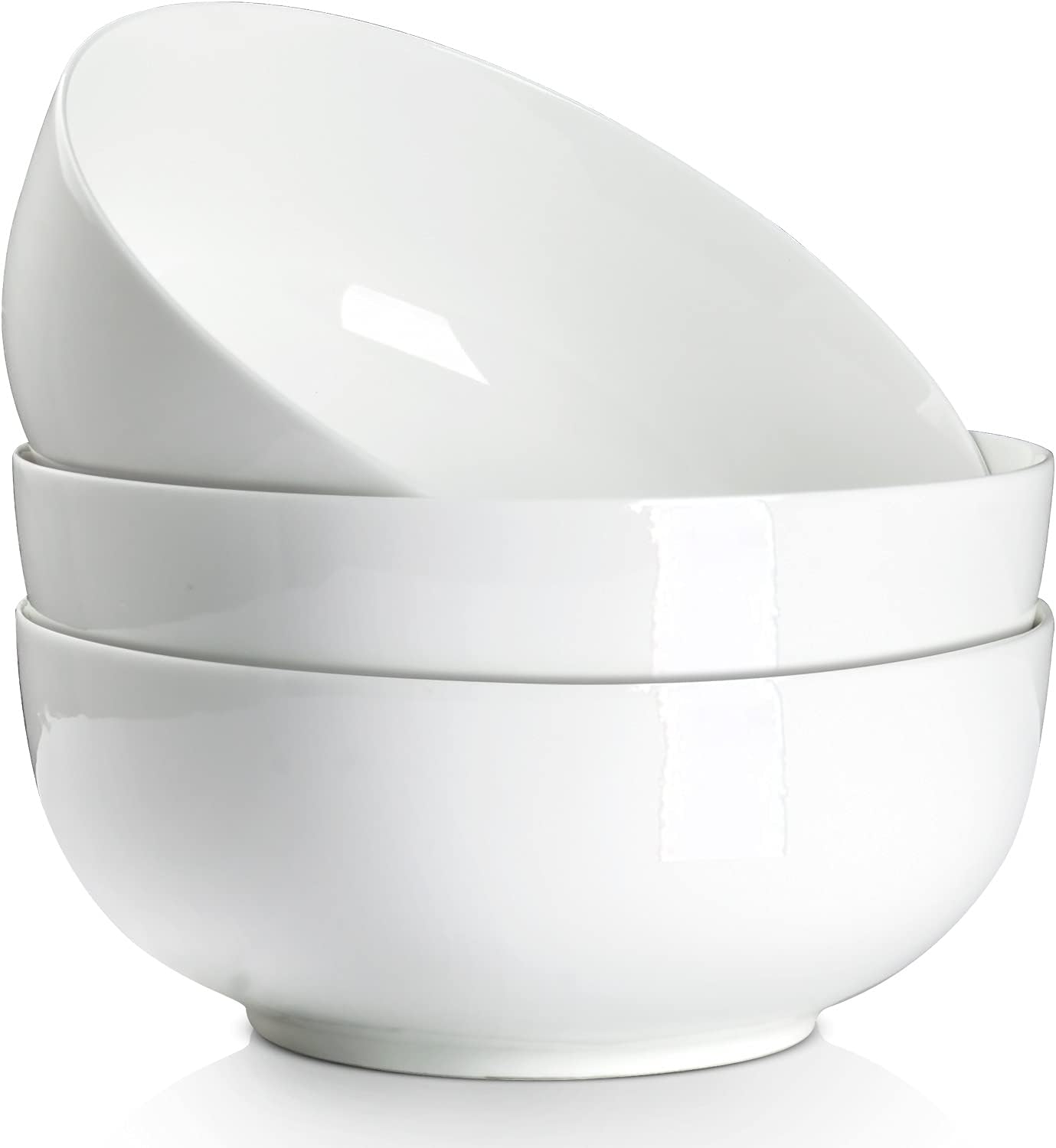 QINLANG Large Soup Bowl Set - Perfect for Pho & Ramen