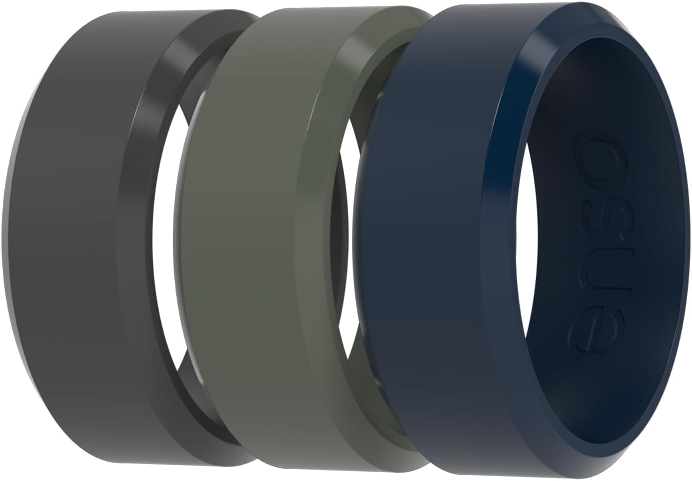 Bevel Classic Silicone Wedding Ring for Active Lifestyles