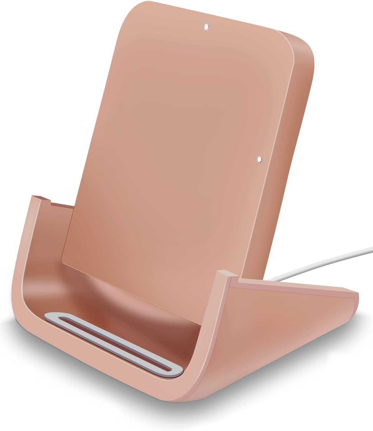 YUWISS Wireless Charger: Fast Charging Pink Stand
