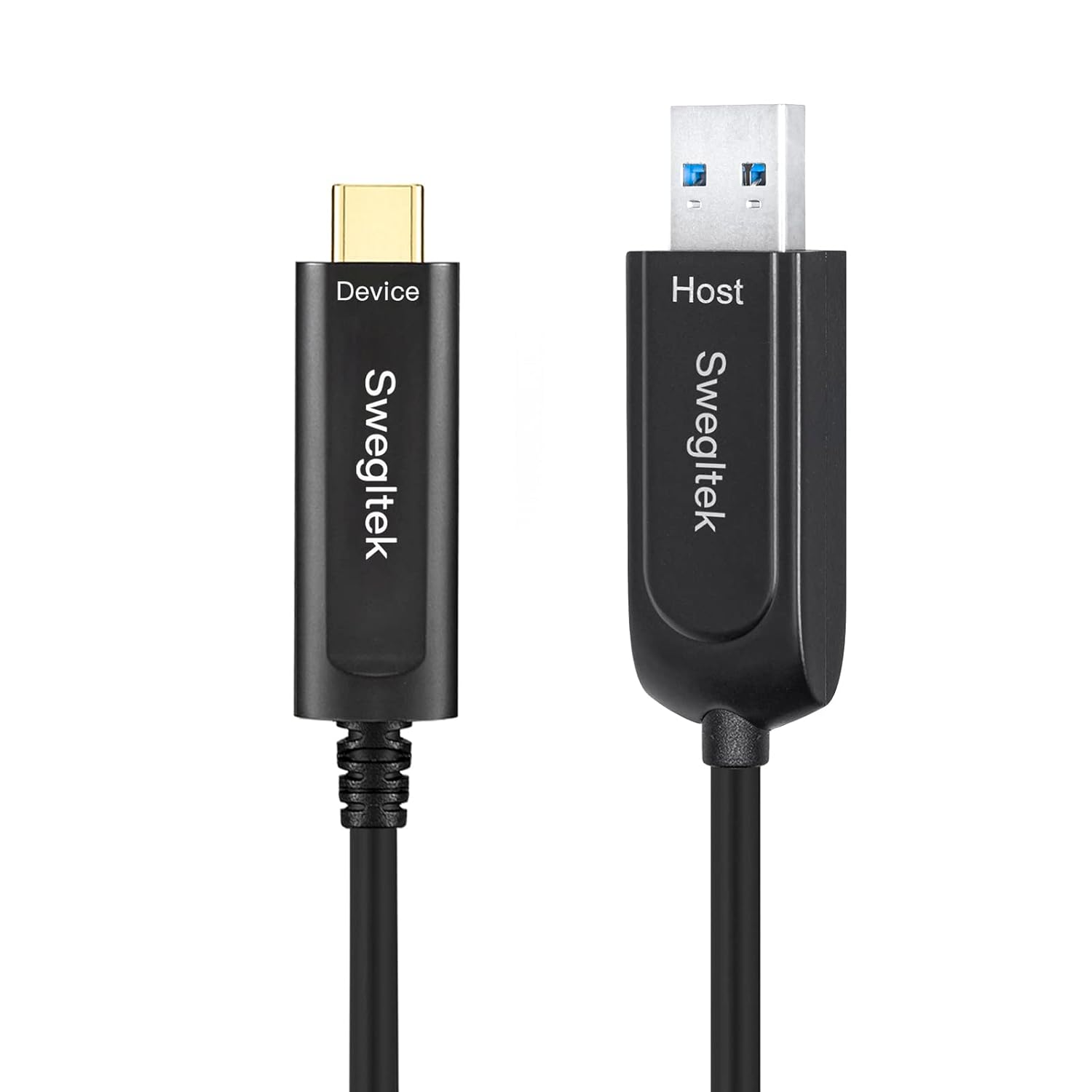 Fiber Optic USB A to USB C Cable for High-Speed Data Transfer
