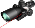 CVLIFE 2.5-10x40e Illuminated Rifle Scope - Red & Green Reticle