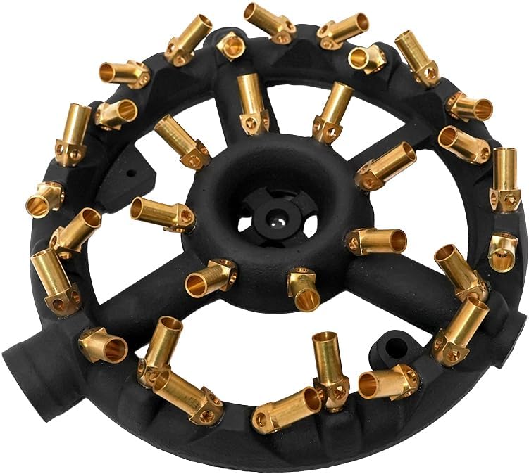 Outdoor Gas Stove with 32 Brass Tips for Camping and Frying