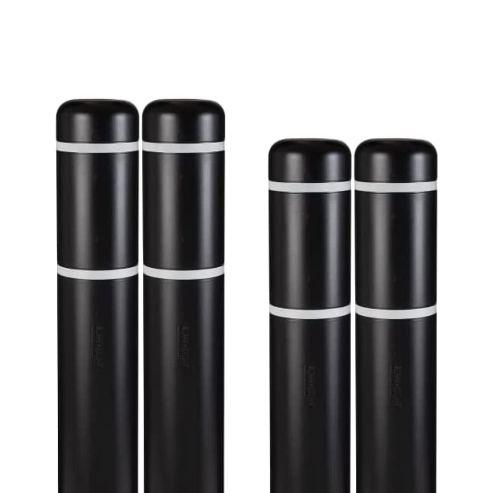 BollardGard 7in x 52in 4-Pack Bollard Cover for Easy Maintenance