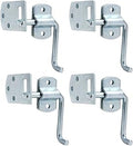 Boxer Tools Corner Gate Latch Sets for Stake Body Gates - Clear Zinc