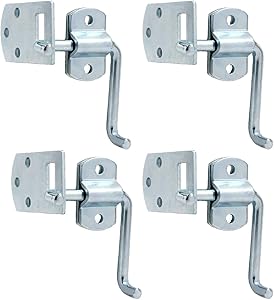 Boxer Tools Corner Gate Latch Sets for Stake Body Gates, 4 Piece