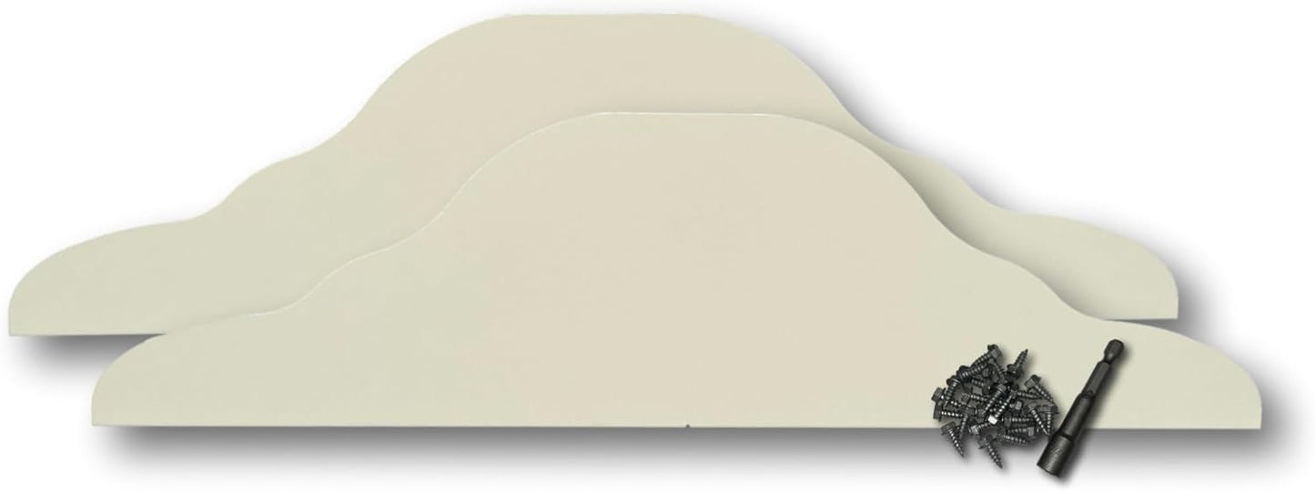 Eagle 1 Rain Gutter Valley Splash Guards for Effective Drainage