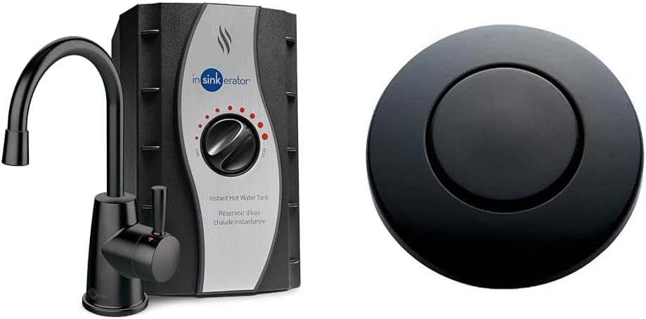 InSinkErator Instant Hot Water Dispenser with Matte Black Faucet