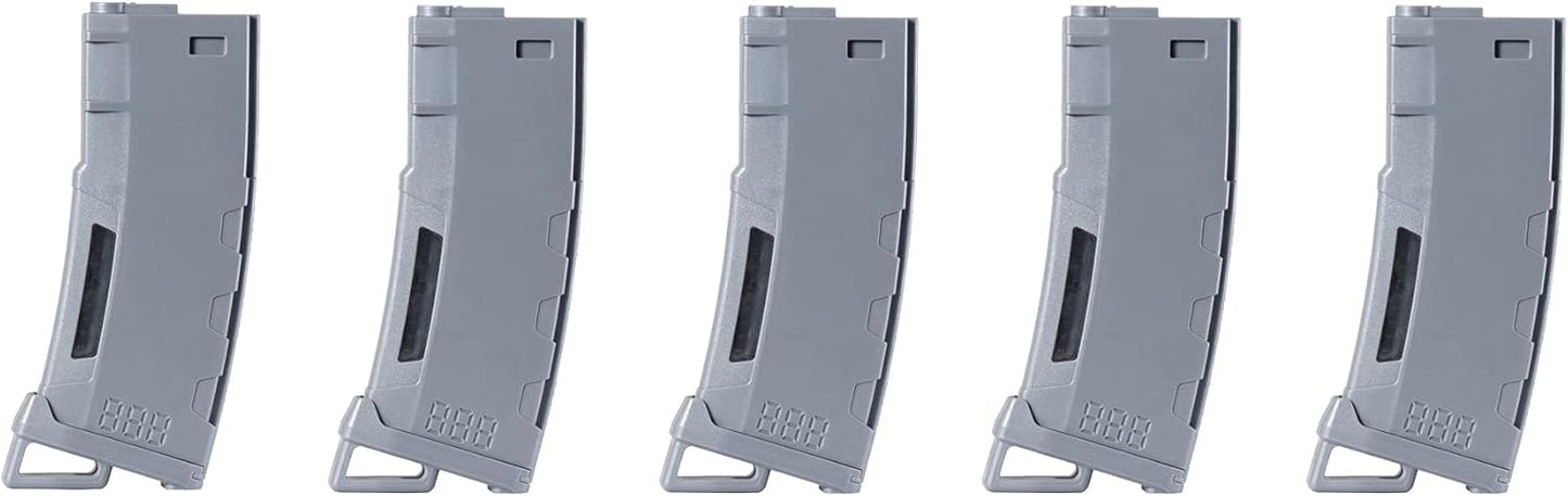 Lancer Tactical Airsoft M4 M16 Series High Speed Mid-Cap Magazines
