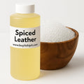 Spiced Leather Fragrance 16 Ounces - Rich Aroma for Candles