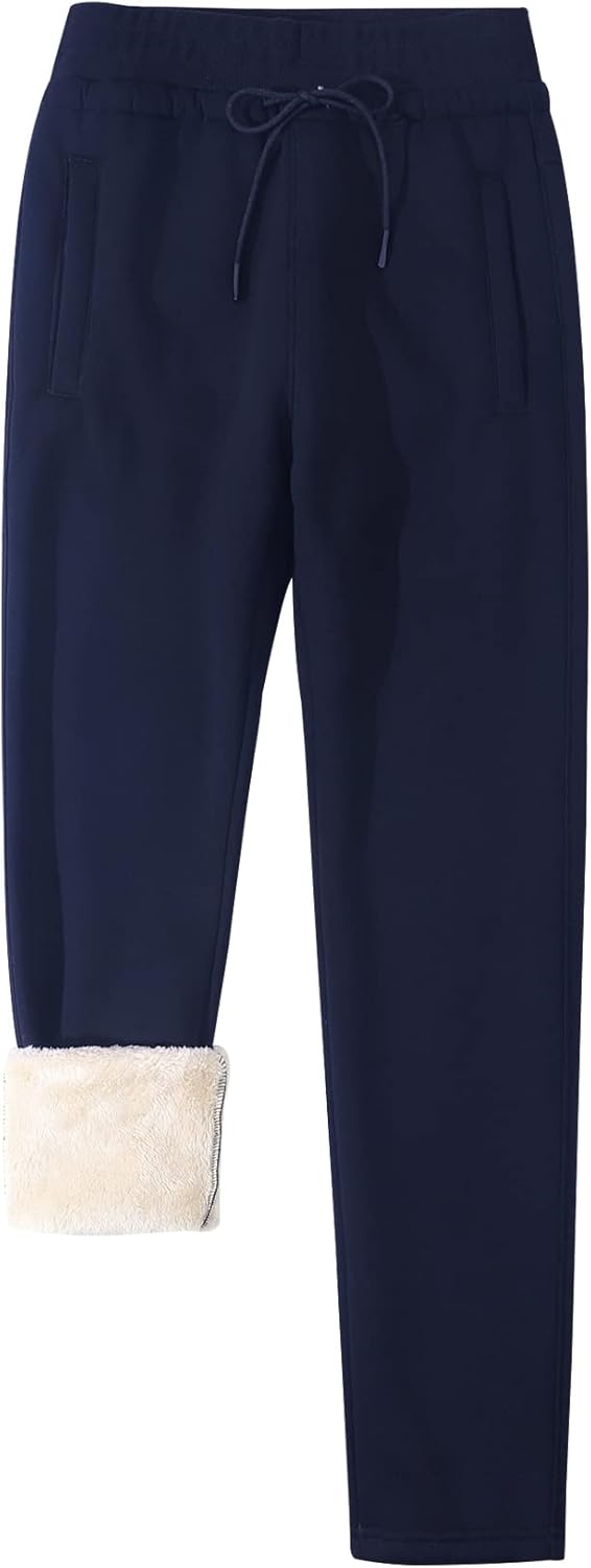 Gihuo Women's Winter Fleece Pants for Cozy Comfort and Style