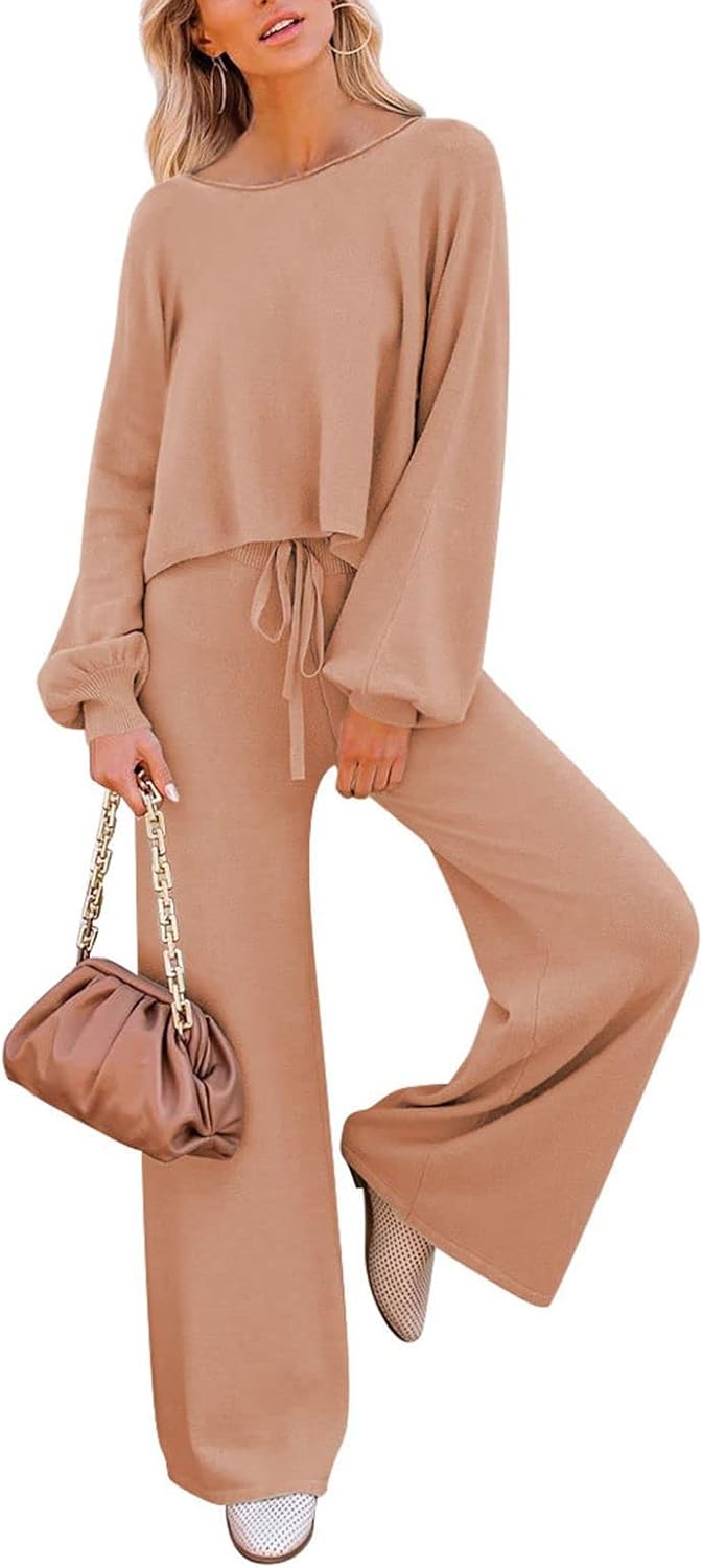 Pink Queen Women's 2 Piece Lounge Outfit for Cozy Comfort