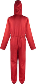 Kids Game Costume Cosplay Jumpsuit Red Suit - Role Play Tracksuit