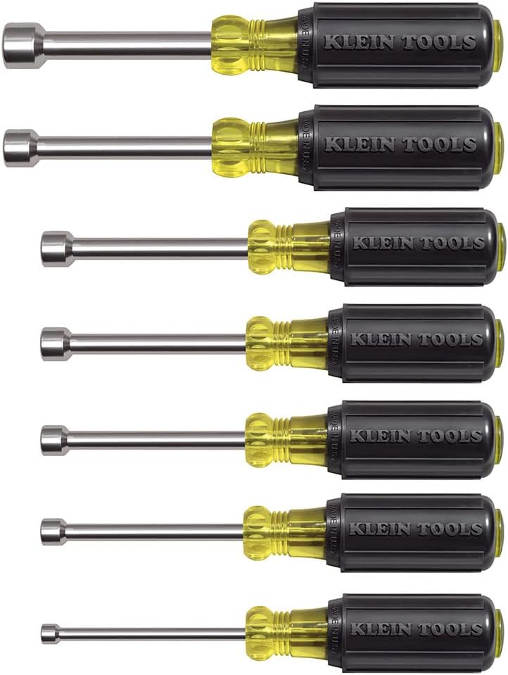 Klein Tools 631M Tool Set with Magnetic Nut Drivers for Precision