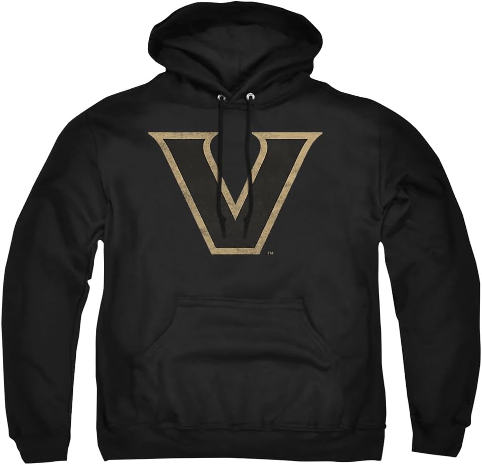 Official Collegiate Distressed Logo Hoodie for Everyday Wear