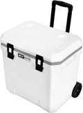 NCFAUTO 38qt Portable Cooler: Leak-Proof, Heavy-Duty Wheels - Outdoor Essentials