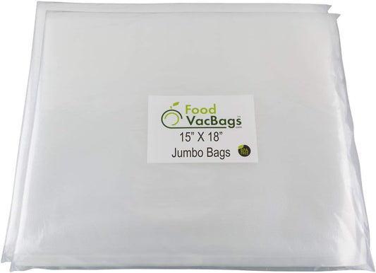 100 Count FoodVacBags Commercial Vacuum Sealer Bags