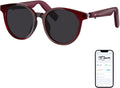 Smart Sunglasses for Women and Men - Round Polarized Bluetooth Glasses