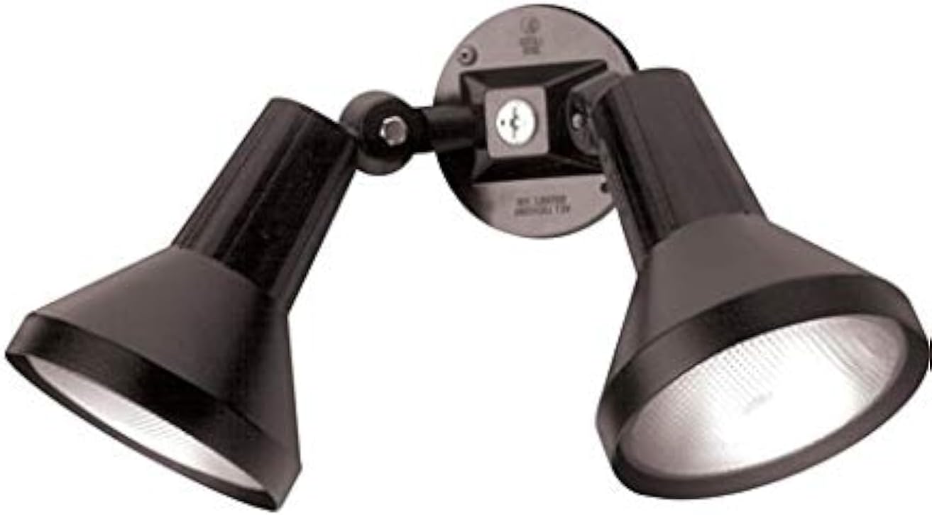 Ciata 15in Outdoor Security Flood Light with 2 Heads