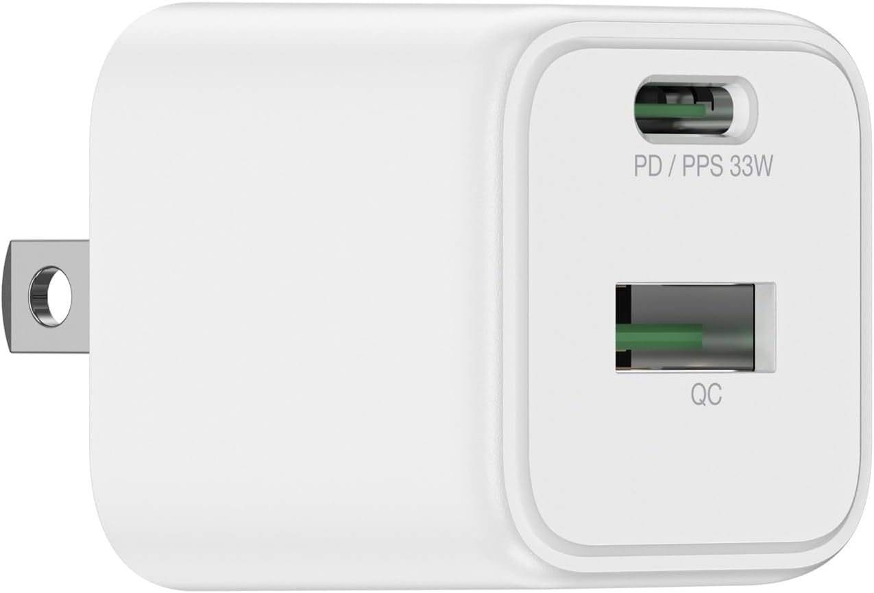 33W Dual Port Fast Charger for Phone & Tablet
