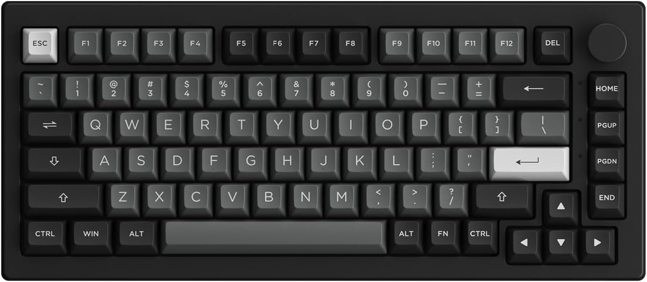 Akko 5075B Plus Mechanical Keyboard: RGB Hot-Swappable Design