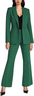 Agenlulu Women's 2 Piece Business Casual Suit - Polished Office Set