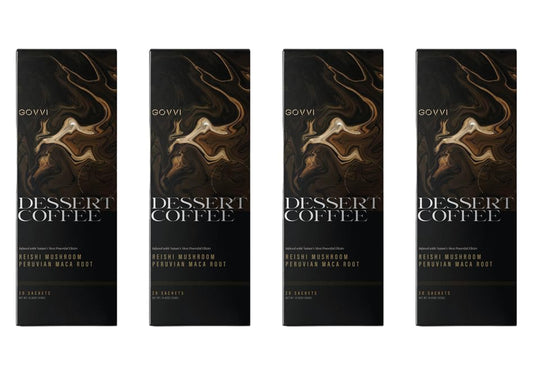 GOVVI Gourmet Mushroom Coffee for Energy & Immunity | 20 Servings