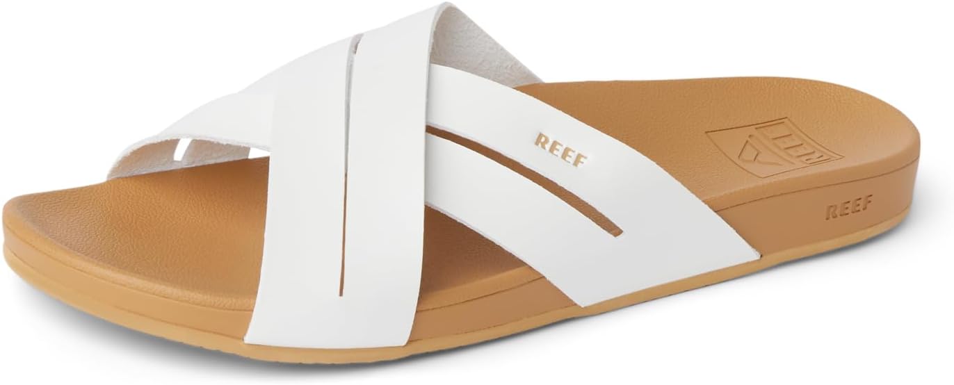 REEF Women's Cushion Spring Bloom Slide Sandal for Ultimate Comfort