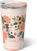 24oz Party Cup Stackable Insulated Travel Coffee Tumbler - Full Bloom