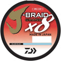 Daiwa J-Braid Grand 8 X 300 YDS Filler Spool - Strong, Smooth Braid