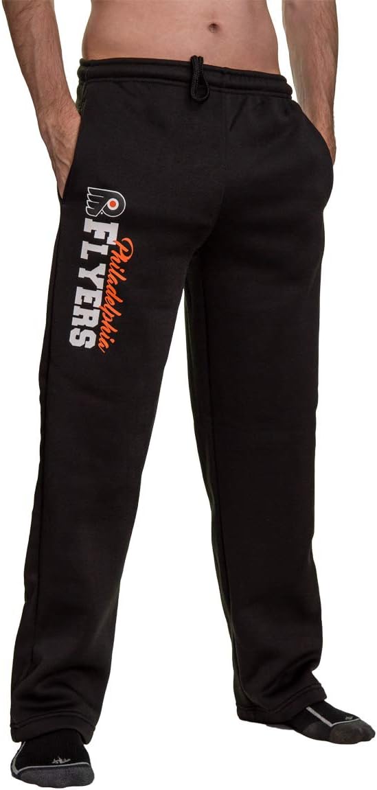 Calhoun NHL Mens Polyfleece Lounge Sweatpants for Comfort