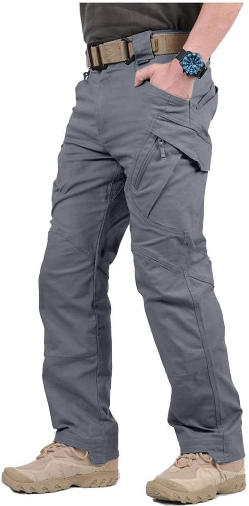 NAVEKULL Men's Military Cargo Tactical Pants for Outdoor Activities