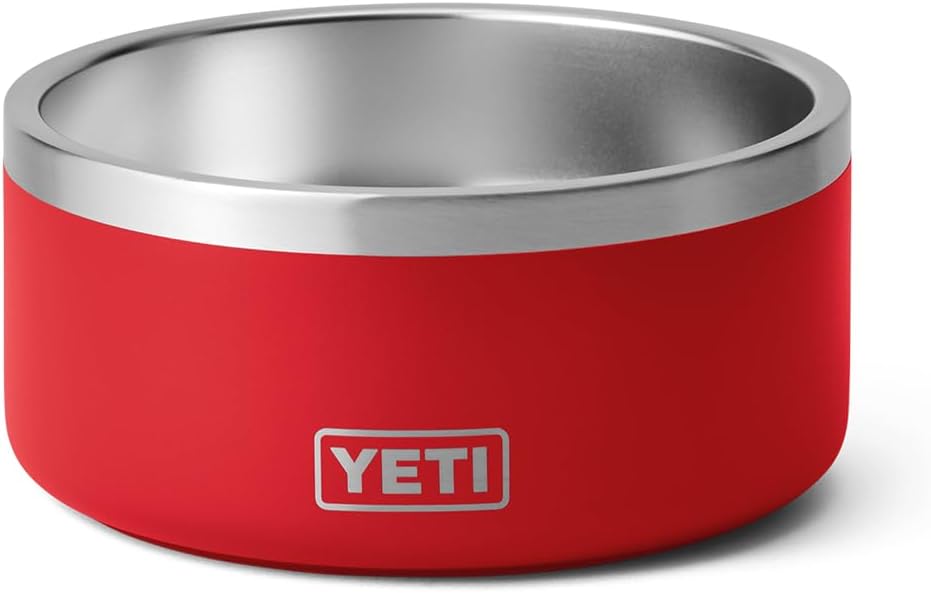 YETI Boomer 4 Dog Bowl - Durable Stainless Steel, Non-Slip Design