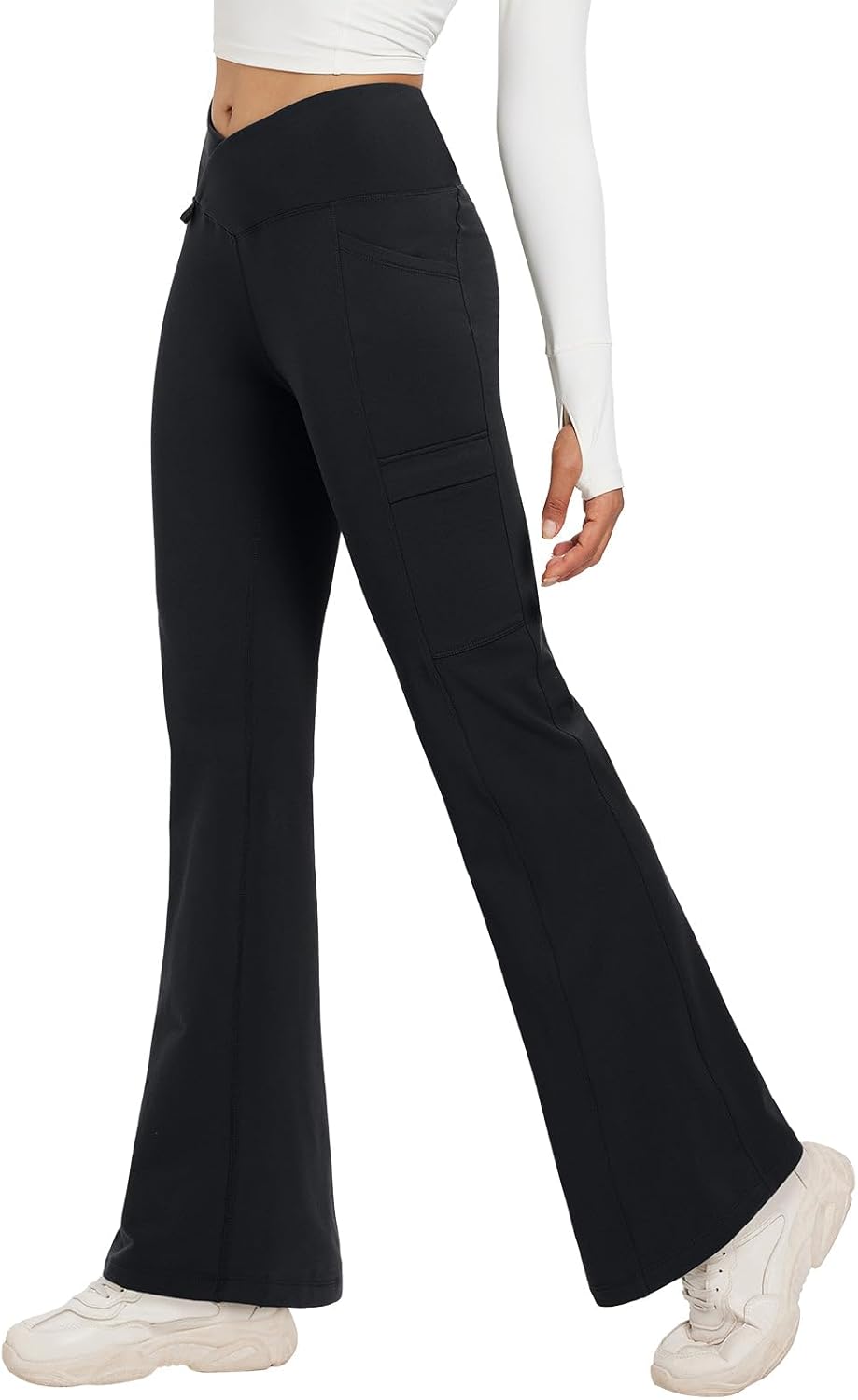 Baleaf Women's Fleece Lined Pants for Winter Hiking and Travel