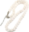 Natural Citrine Beaded Choker - Genuine Yellow Crystal 8mm Selenite