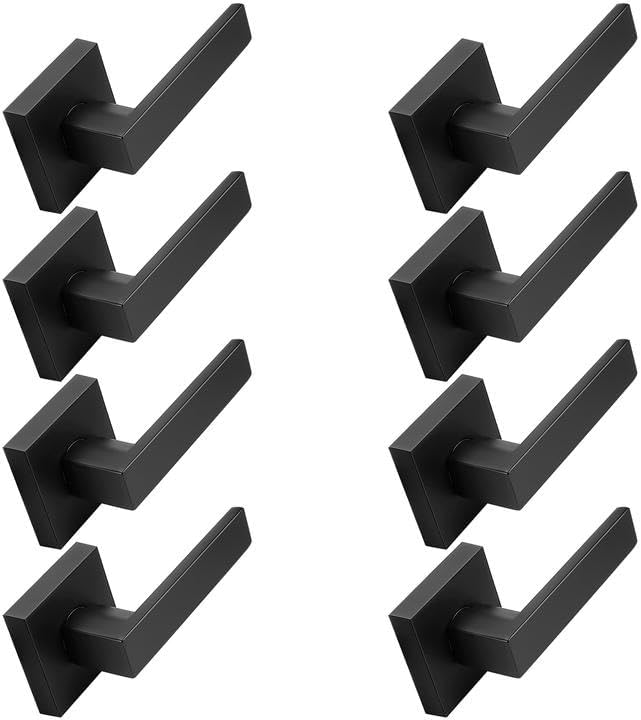 Probrico Matte Black Half Dummy Levers for Stylish Interiors