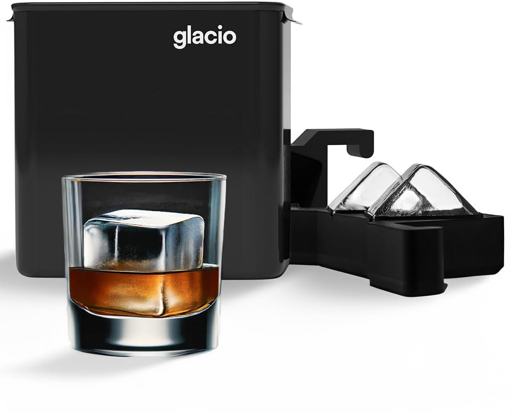 glacio Clear Ice Mold: Crystal Cubes for Elegance