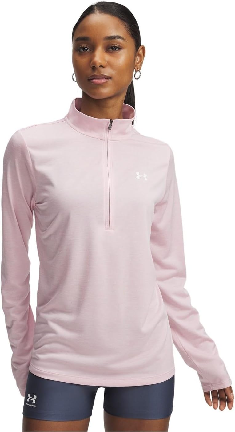 Under Armour Women's Tech Twist Quarter Zip for Active Comfort