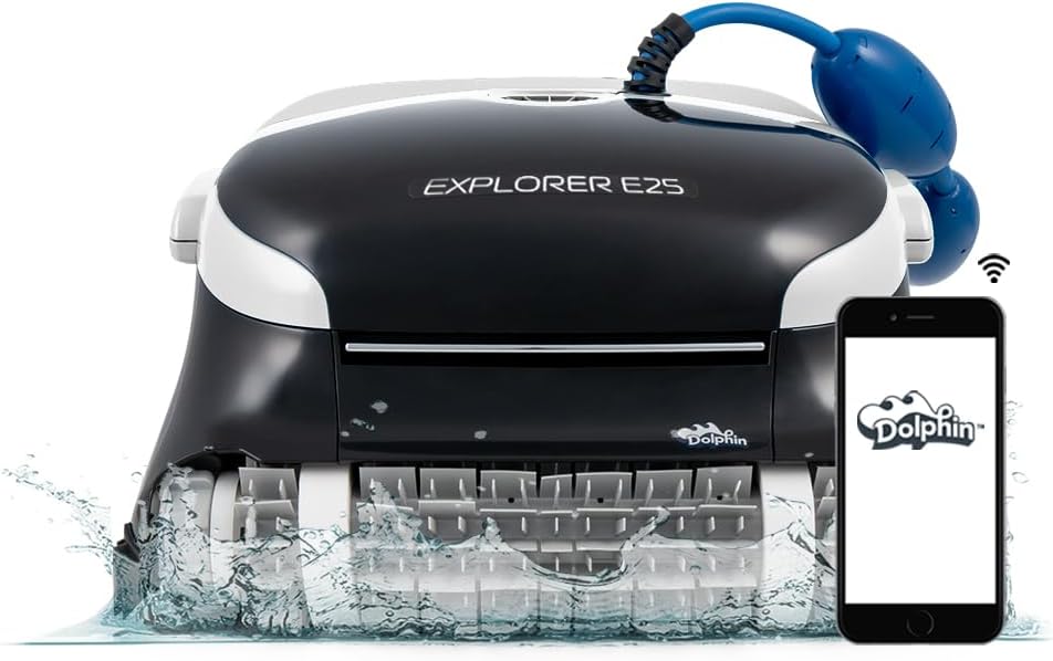 Dolphin Explorer E25 Wi-Fi Robotic Pool Vacuum Cleaner Review