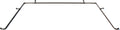 Urbanest Bronze Bay Window Curtain Rod Set, 5/8-inch - Telescoping Fit