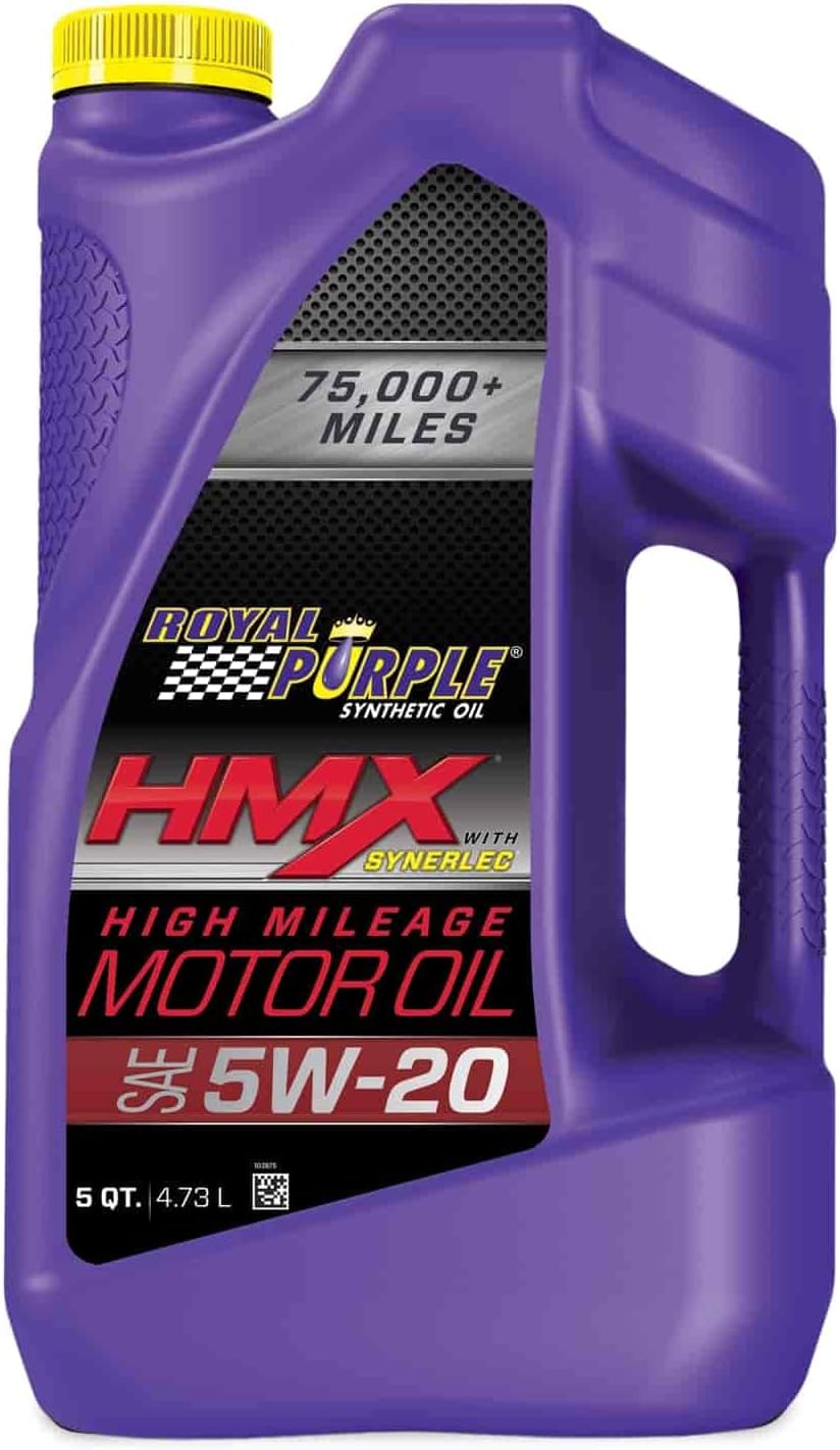 Royal Purple HMX High Mileage SAE 5W-20 Synthetic Motor Oil