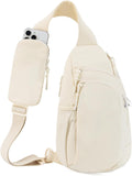 Sling Bag Nylon Crossbody Bag for Women - Compact, Secure Carry