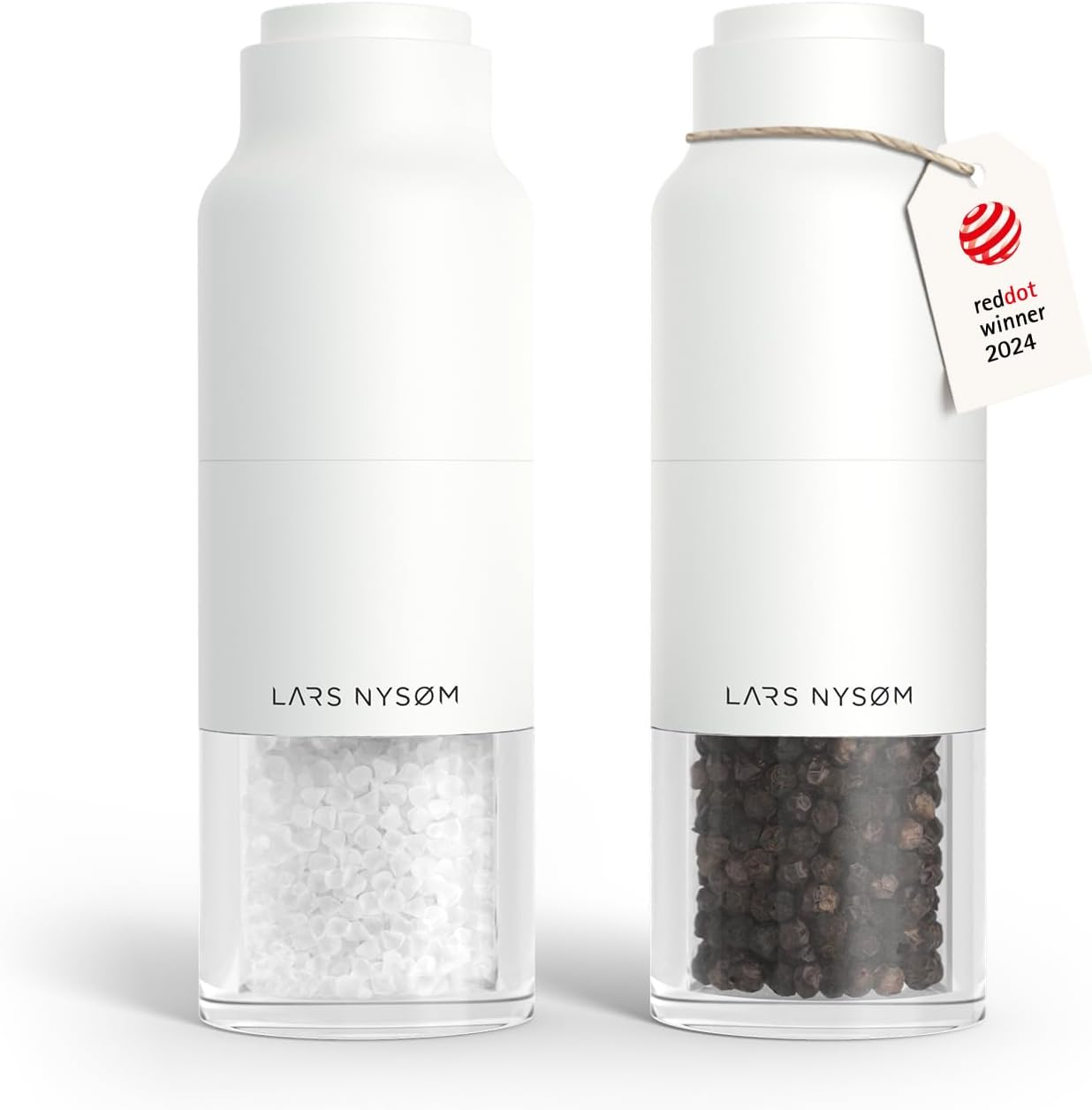 LARS NYSM Salt and Pepper Grinder Set for Stylish Cooking