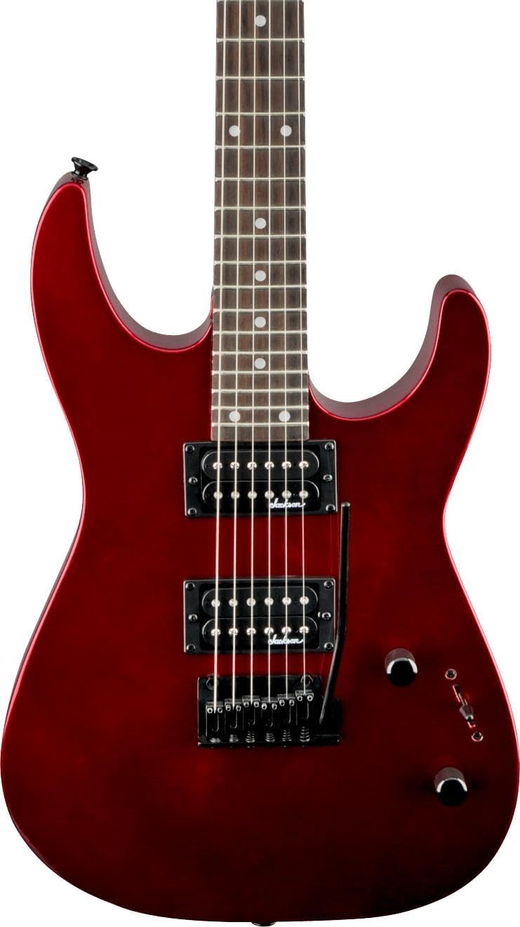 Jackson JS12 Dinky Electric Guitar - Metallic Red: Unleash Your Inner Rockstar