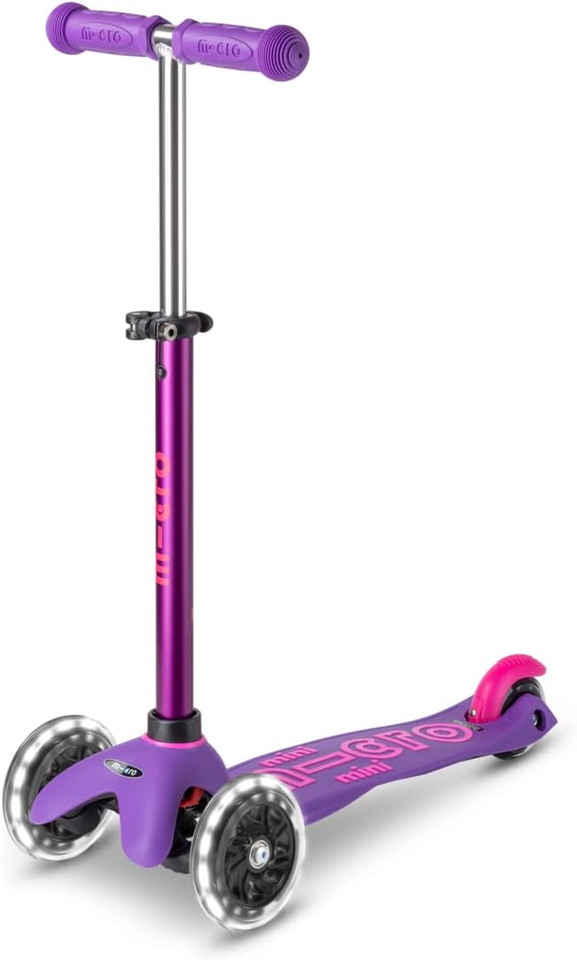 Ultimate Lean-to-Steer LED Micro Scooter