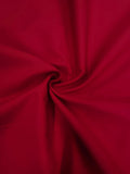 Premium 100% Cotton Fabric 60in Wide by the Yard - Soft Breathable Red