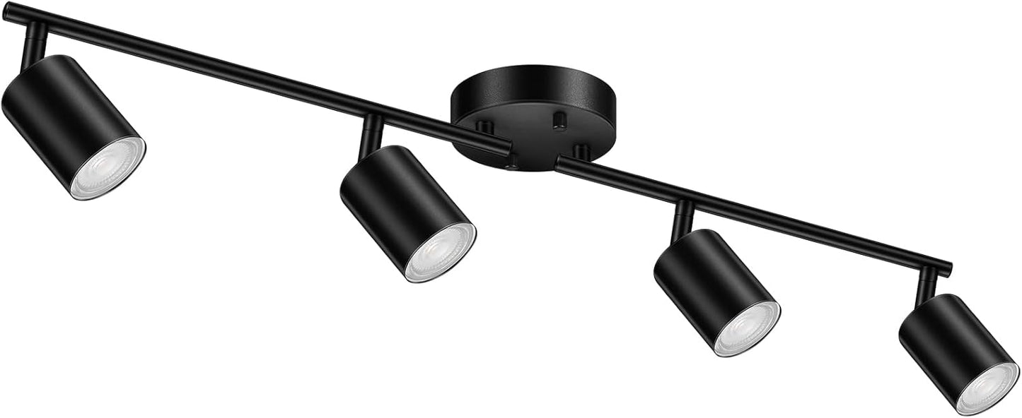Track Lighting Fixtures Ceiling Black for Modern Home Decor