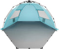 Oileus X-Large 4 Person Beach Tent Sun Shelter - Fast Pop-Up Shade